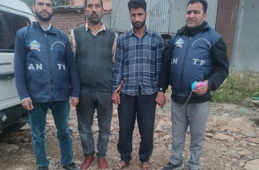 ANTF Arrests Drug Peddler With 265 Grams Heroin in Srinagar