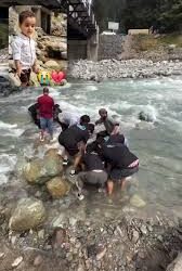 Missing 4-Year-Old’s Body Found in Shopian Stream After 6-Day Search Effort