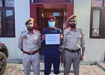 Drug Network Under Scanner as Shopian Police Nab Peddler With Contraband