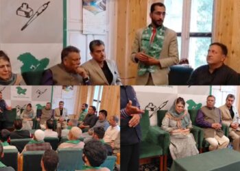 Young Social Activists and Columnists from Karnah Join Jammu & Kashmir Peoples Democratic Party in Srinagar