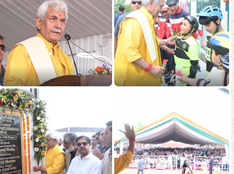 LG Manoj Sinha Inaugurates ‘Shaurya Gatha’ Complex in Tangdhar, Calls It Symbol of Valour, Tourism and Border Development