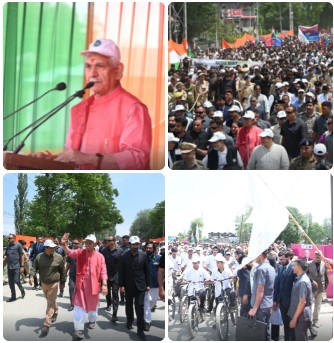 “Every Rupee of Drug Cartels Will Be Tracked”: LG Manoj Sinha Launches 69-Day Mega Anti-Drug Offensive in Baramulla