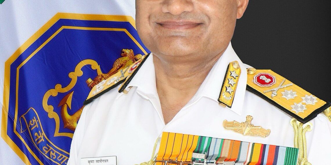 Govt Appoints Vice Admiral Krishna Swaminathan as New Navy Chief