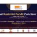 Global Kashmiri Pandit Conclave, Heritage Tour to Be Held in Kashmir From June 6