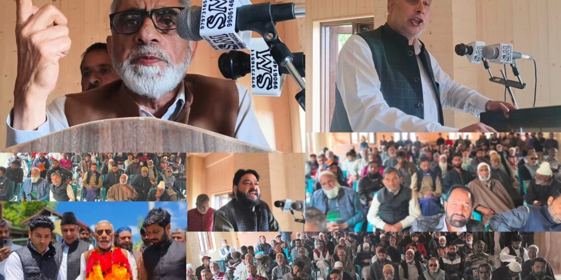 PDP Targets NC Over PSA, Accuses Party of ‘Misleading People’; Reaffirms Rights Agenda at Khansahib Meet