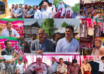 MLA Saif-ud-Din Bhat Boosts Education Infrastructure, Leads Anti-Drug Drive in Khag