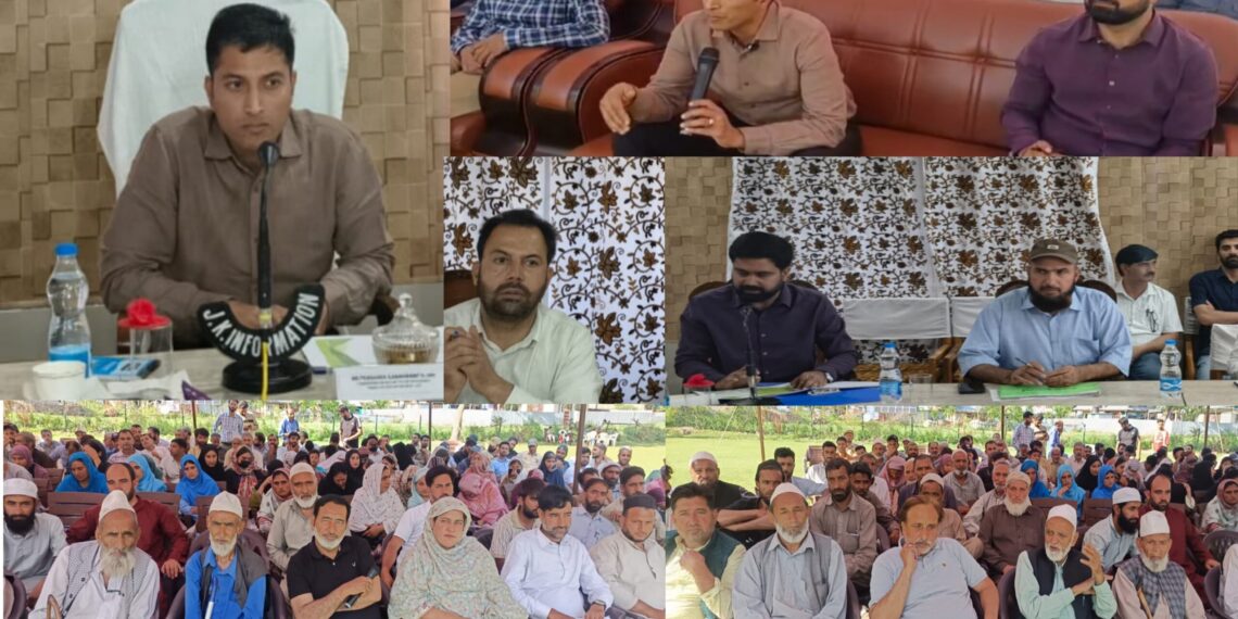 Commissioner Secretary Tribal Affairs Reviews Developmental Initiatives in Teetwal, Amrohi Under Vibrant Villages Programme-II