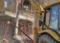 2 Crore Illegal Property of Notorious Drug Peddler Razed in Srinagar; State Land Recovered