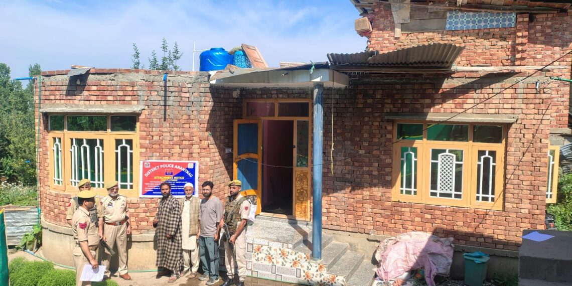 Anantnag Police Intensifies Action Against Drug Traffickers