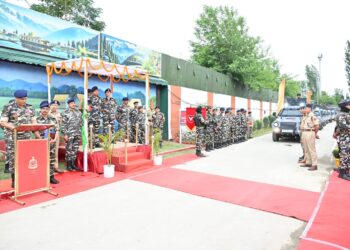 DG SSB Flags Off 26 Bullet-Resistant Vehicles in Srinagar, Reviews SANJY-2026 Preparedness