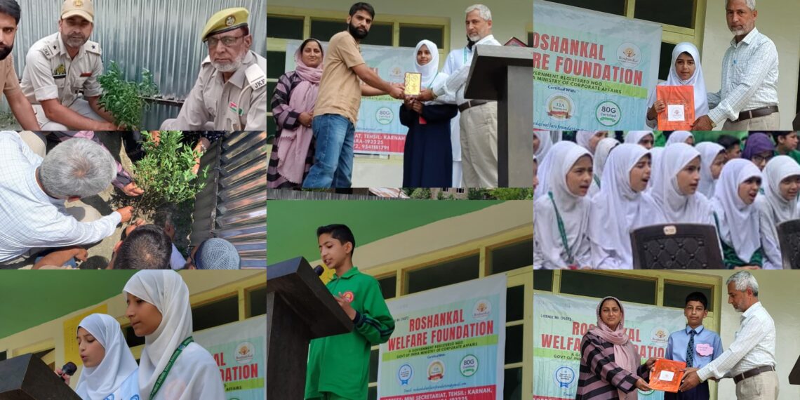 RoshanKal Welfare Foundation Leads World Environment Day Celebrations at Iqra Model Public School, Kandi