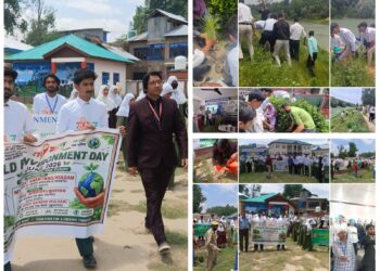 MY Bharat Leads Massive Green Campaign Across Anantnag, Kulgam on World Environment Day