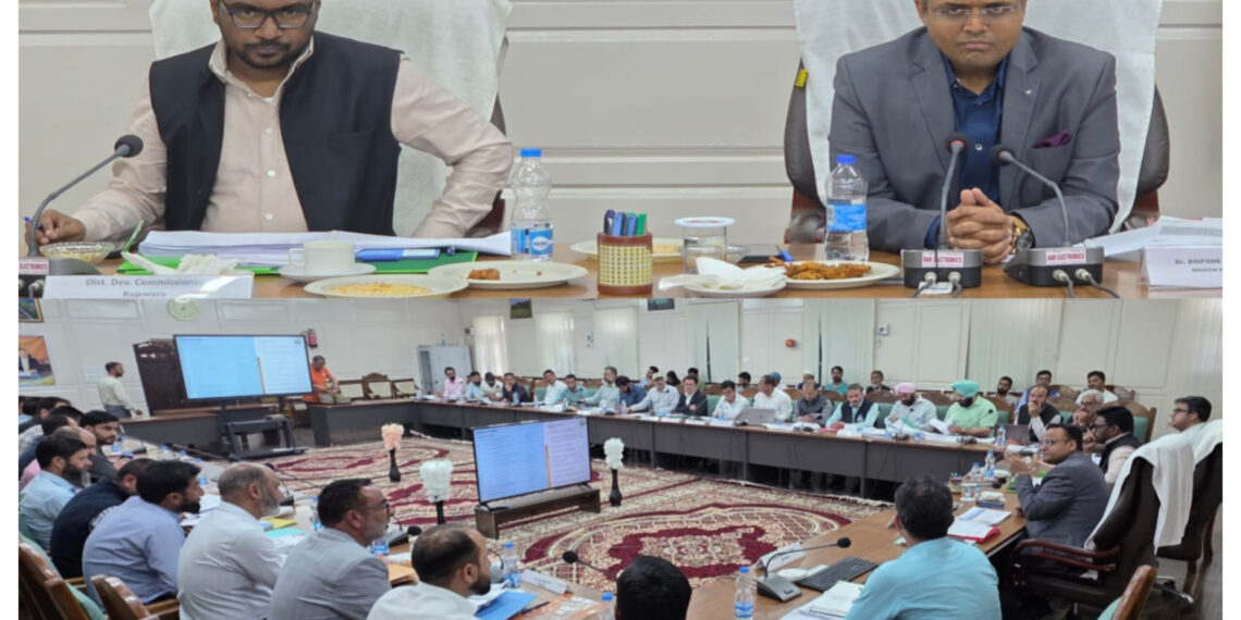 Mission Director HADP/JKCIP Reviews Progress of Agriculture Development Initiatives in Kupwara
