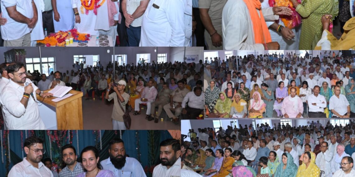 Border Residents’ Welfare Top Priority, Says Satish Sharma; Promises Faster Development Push in Khour