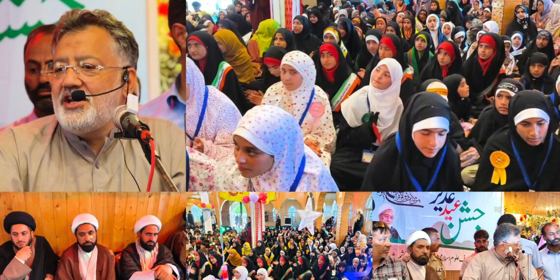 Thousands Gather in Budgam to Mark Eid-e-Ghadeer; Scholars Call for Unity and Revival of Islamic Values