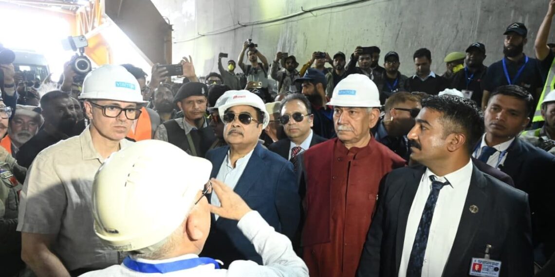 Historic Zojila Tunnel Breakthrough Ushers in New Era of Connectivity Between Kashmir, Ladakh: LG Sinha