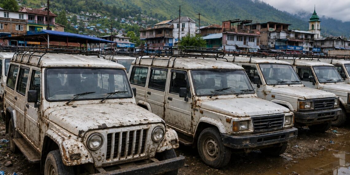 Over 60 Expired Vehicles Continue to Ply from Kralpora Stand; Safety Concerns Mount