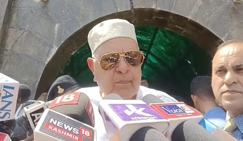 “UN Human Rights Committee Should Probe Situation in PoJK”: Dr. Farooq Abdullah