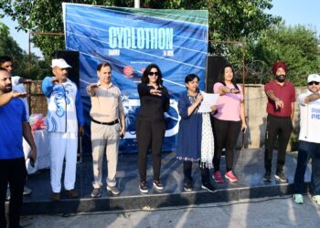 500 Youth Pedal Against Drug Abuse as DYSS, MOBE Club Hold Mega Cyclothon in Jammu