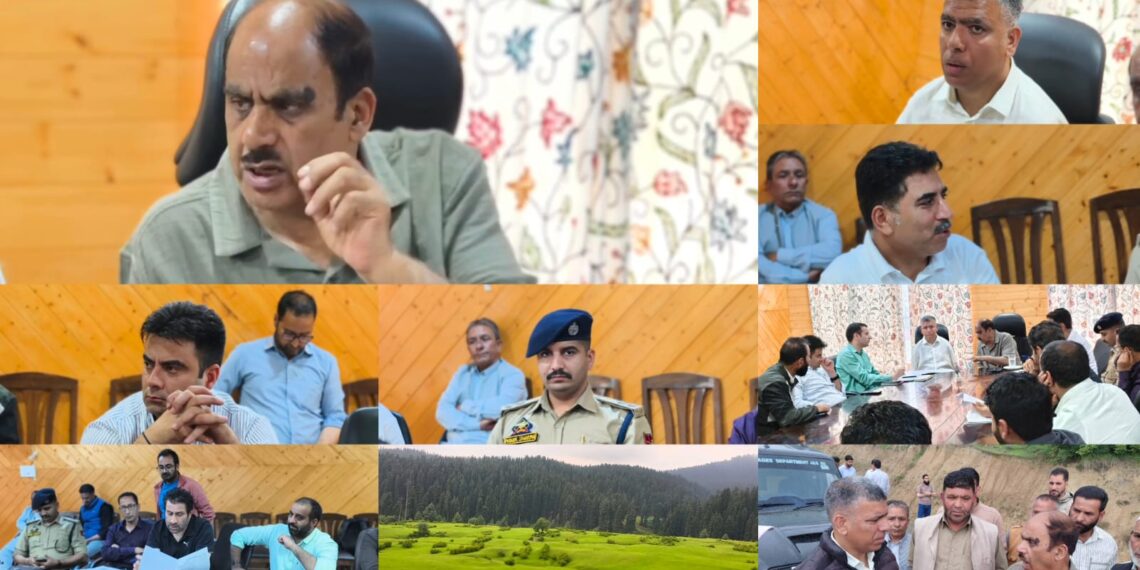 MLA Khansahib Reviews Development and Tourism Initiatives in Doodhpathri, Tosamaidan and Khag Areas