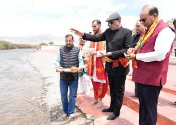 VP Pays Tribute to Soldiers, Hails ITBP Bravery and Ladakh’s Development Model During High-Profile Visit