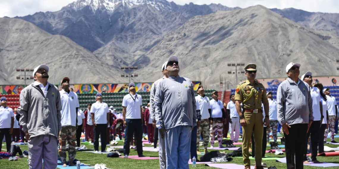 ‘Make Yoga a Daily Habit’: Vice-President Says It Can Add Life to Years as India Ages