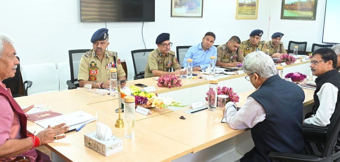 LG Manoj Sinha Orders Robust Muharram, Amarnath Yatra Preparedness Across J&K