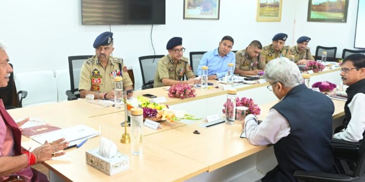 LG Manoj Sinha Orders Robust Muharram, Amarnath Yatra Preparedness Across J&K