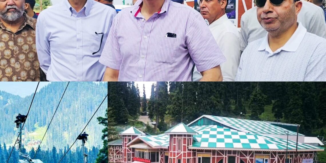 Gulmarg Gondola Reopens After Month-Long Shutdown; CM Omar Rewards Rescue Heroes, Grants Jobs to Six Workers
