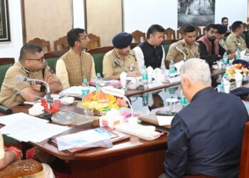 LG Manoj Sinha Conducts Ground-Zero Inspection of Nunwan Base Camp Ahead of Amarnath Yatra-2026