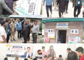 Satish Sharma Reviews Amarnath Yatra Readiness, Pushes Grassroots Sports Drive in Anantnag
