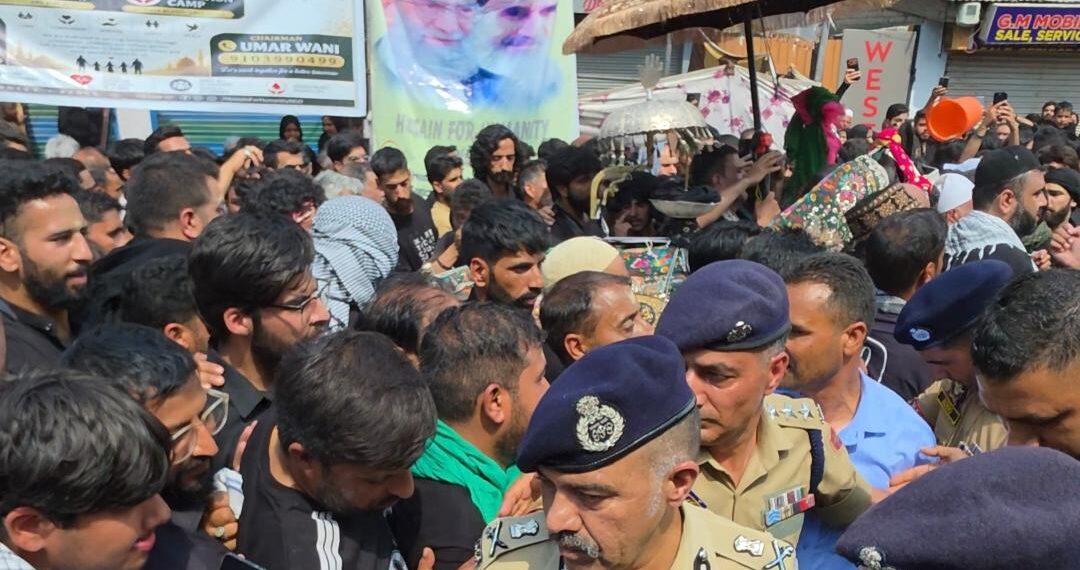 Top Police Brass Lead Youm-e-Ashura Arrangements, Join Procession at Zadibal Amid Tight Security