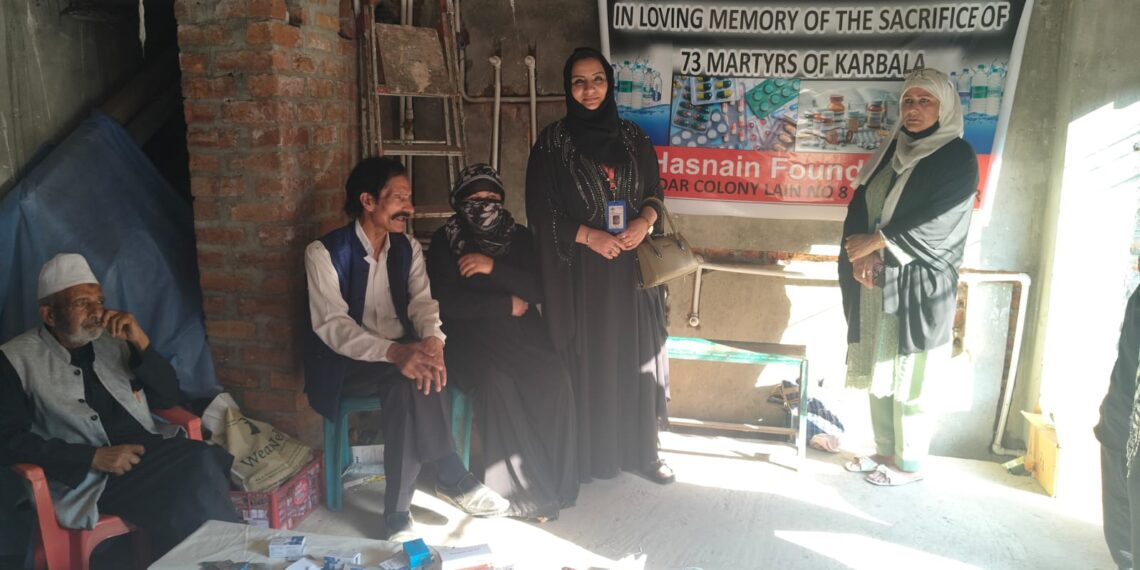 Free Health Camp Brings Essential Medical Care to Hundreds in Srinagar
