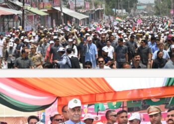 “Drug-Free J&K Movement Strikes at Narco-Terror Networks”: LG Sinha Leads Massive Padyatra in Kulgam