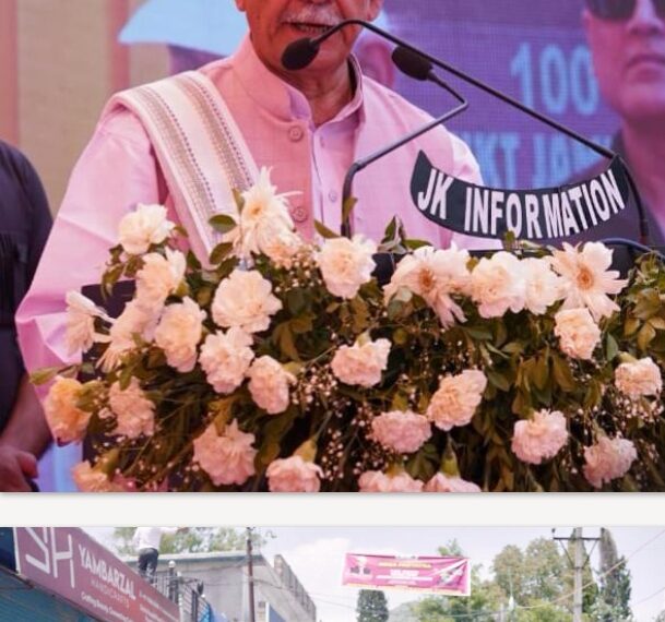 1,130 Drug Smugglers Arrested; “No Mercy for Narco-Terrorists, Says LG Sinha Declares All-Out War