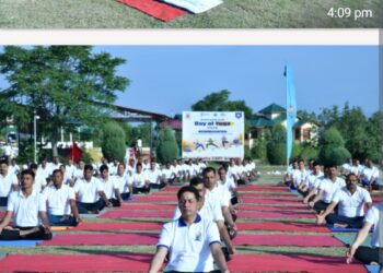 CRPF Leads Massive Yoga Day Celebrations Across Central Kashmir, Promotes Wellness and Resilience