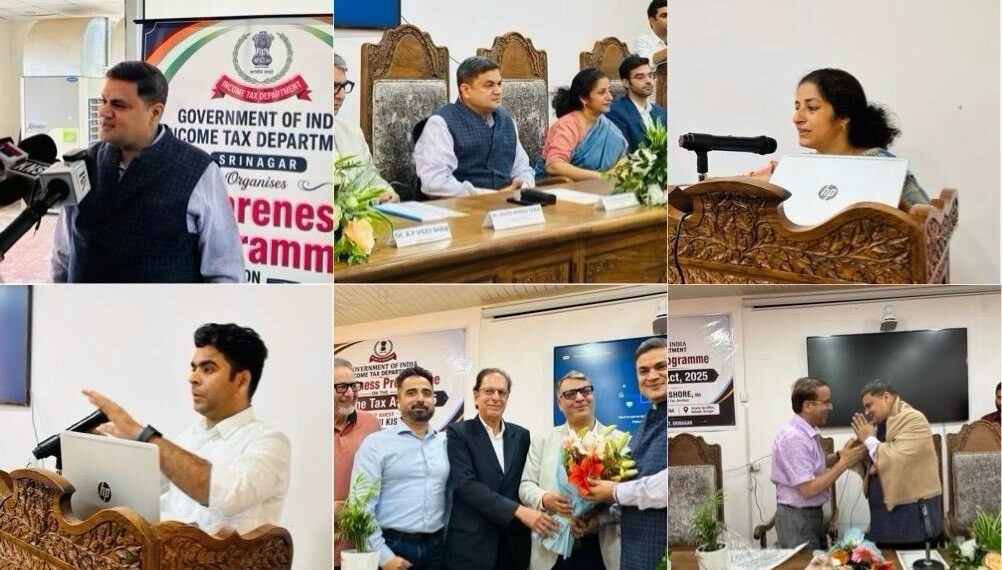 Income Tax Department Organises Awareness Programme on New Income Tax Act, 2025 in Srinagar