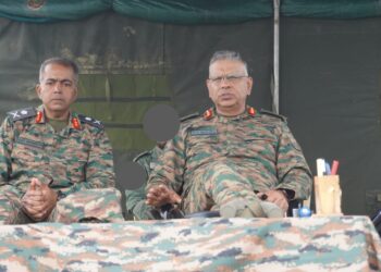 White Knight Corps Commander Reviews Operation Sheruwali in Poonch Hinterland