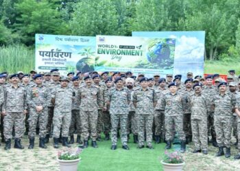 CRPF organises plantation drive on World Environment Day