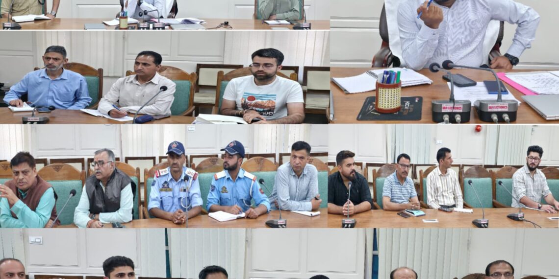 DC Kupwara reviews arrangements for Kheer Bhawani Mela