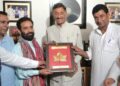 MoS Defence Sanjay Seth Honours Veteran Litterateur Dr Satish Vimal in Srinagar