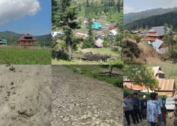 Cloudburst Wreaks Havoc in Budhnambal, Crops Across Dozens of Kanals Destroyed