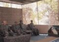 Army Commander Reviews Operational Preparedness in Forward Areas of White Knight Corps