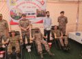 Blood donation camp organised by 132 Bn CRPF Lal Chowk