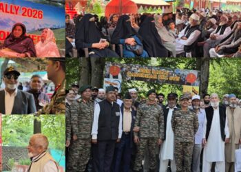 Ex-Servicemen Rally Organised at Tangdhar to Strengthen Veteran Welfare and Outreach