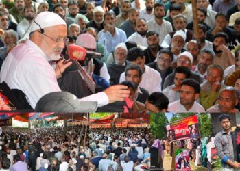 Thousands Attend Two-Day Majlis-e-Hussaini at Astan-e-Aliya Habak Arampora; AJKSA President Highlights Message of Sacrifice, Resistance and Muharram