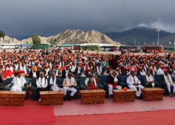 Leh Hosts Global Spiritual Gathering as 30th Sindhu Darshan Yatra Opens With 8 Foreign Envoys