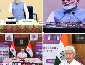 LG Manoj Sinha Thanks PM Modi for Boosting Jobs, Social Security Under PMVBRY