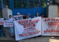 Protest Held Infront of UN Office in Srinagar, Condemns Killing of Civilian Protesters in PoJK, Urges UN to Intervene