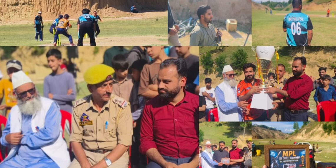 Muzamil Premier League (MPL) T20 Cricket Tournament 2nd Edition Concludes Successfully Under Nasha Mukht Bharat Abhiyan